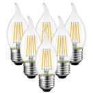 Lâmpada de filamento LED ANWIO C35/CA11 Flame Tip Chandelier 4,5 W