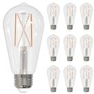 Lâmpada de filamento LED Bulbrite ST18 8,5W 3000K E26 850lm Lâmpada de filamento LED Bulbrite ST18 8,5W 3000K E26 850lm
