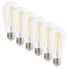 Lâmpada de filamento LED Maxxima ST19 7W 800lm 2700K (pacote com 6)