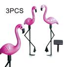Lâmpada de gramado impermeável Flamingo LED Solar Power Garden Decor