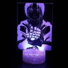 Lâmpada de ilusão LED 3D Night Light Fullmetals Alchemists Anime