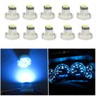 Lâmpada de instrumentos Car Dash WLJH T3 Neo Wedge Ice Blue x10