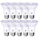 Lâmpada de inundação LED Bluex Bulbs PAR20 8W 500lm 3000K, pacote com 10