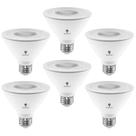 Lâmpada de inundação LED Bluex Bulbs PAR30 10W 850lm 3000K, pacote com 6
