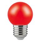 Lâmpada de led bolinha vermelho 1.2w 20lm biv e27 - cod. 7016135