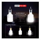 Lâmpada De Led Bulbo Recarregavel Portatil 38w Camping - mais br