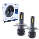 Lampada de led para farol ray-x slim h4 50w o par 12 e 24v Lampada de led para farol ray-x slim h4 50w o par 12 e 24v