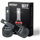 Lampada de led para farol ultraled shocklight s17 h4 com cooler