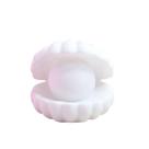 Lâmpada de mesa de PVC decorativa LED Night Light Shell Lâmpada de mesa de PVC decorativa LED Night Light Shell