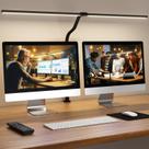 Lâmpada de mesa LED APMIEK Double Head 24W 1983Lm com controle remoto Lâmpada de mesa LED APMIEK Double Head 24W 1983Lm com controle remoto