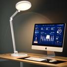 Lâmpada de mesa LED OldShark Dimmable 3 cores de temperatura