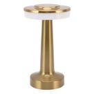 Lâmpada de mesa Miskall Vintage Metal USB recarregável 1W 700mAh