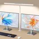 Lâmpada de mesa SEOUFRDZ Stepless Dimming LED para escritório doméstico branca Lâmpada de mesa SEOUFRDZ Stepless Dimming LED para escritório doméstico branca