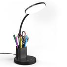 Lâmpada de mesa Vicsoon LED, 3 modos de cor, braço ajustável em 360 Lâmpada de mesa Vicsoon LED, 3 modos de cor, braço ajustável em 360