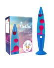 Lâmpada de movimento Vanful Liquid Motion Lamp grande com cera rosa