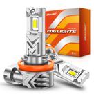 Lâmpada de neblina LED SEALIGHT H11/H16/H8 13000LM 6500K branca
