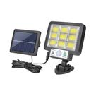 Lâmpada De Parede COB Com Sensor De Movimento Solar 106 318LED À Prova D'água Para Jardim, Cerca E