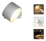Lâmpada De Parede Led 360, Iluminação Ajustável, 3 Modos Co
