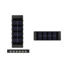 Lâmpada De Parede LED Solar À Prova d'Água Para Exterior, Iluminação Superior E Inferior, Decoração