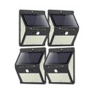 Lâmpada De Parede LED Solar Com Sensor De Movimento PIR Sem Fio, À Prova d'Água, Decoração Para