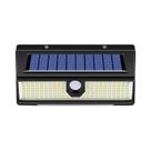 Lâmpada De Parede Solar Com Sensor De Movimento 190LED À Prova d'Água Para Decoração De Jardim