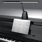 Lâmpada de Piano Quntis 55" - Iluminação Ultra Wide com Temporizador 12W