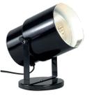 Lâmpada de planta Satco SF77/394 incandescente de liga de aço 60W preta