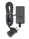 Lâmpada de plugue de mesa Dimmer Leviton TBL03-10E preta