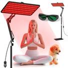 Lâmpada de terapia de luz vermelha Morfone Tri-Wavelength LED Panel
