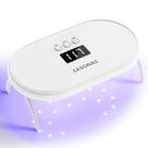 Lâmpada de unhas LED UV LASONAS 24W 3 temporizadores com configuração portátil Lâmpada de unhas LED UV LASONAS 24W 3 temporizadores com configuração portátil