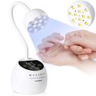 Lâmpada de unhas LED UV Makartt Cherie Cordless USB 39W Secador de unhas