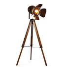 Lâmpada DEC LUCE DECOLUCE Vintage Tripod Floor 140 cm de madeira