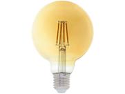 Lâmpada Decorativa Filamento Led 4w E27 Âmbar G125