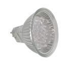 Lampada dicroica led mr16 1w vermelha 110v 38g gu5.3 20 leds avant