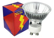 Lâmpada Dicroica Mr16 50w Gu10 Quente 12v Baixa Tensão Lâmpada Dicroica Mr16 50w Gu10 Quente 12v Baixa Tensão