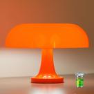 Lâmpada DIVEKID Cordless Mushroom Recarregável Laranja 28x19,5cm