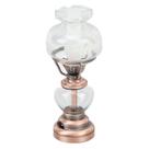 Lâmpada Dollhouse Candlestick Dilwe Miniature Glass Shade Lâmpada Dollhouse Candlestick Dilwe Miniature Glass Shade