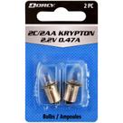 Lâmpada Dorcy 411662 Krypton 2,2 V 0,47 A Bayonet, pacote com 2