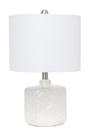 Lâmpada Elegant Designs LT2111 Off White 48 cm de base cerâmica Lâmpada Elegant Designs LT2111 Off White 48 cm de base cerâmica