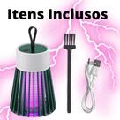 Lâmpada Elétrica Mata-Mosquitos Com Luz UV Usb Armadilha Para Insetos Su