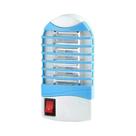 Lâmpada Elétrica Repelente De Mosquitos Com Luz Azul Para Controle De Insetos Em Quartos E Áreas