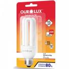 Lampada Eletrônica 15 Watts 220 Volts 6400k Branco Frio OUROLUX