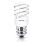 Lâmpada Eletrônica Espiral 8W 127V Luz Amarela - Philips Lâmpada Eletrônica Espiral 8W 127V Luz Amarela - Philips