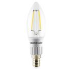 Lâmpada em Formato de Vela Led com Filamento 3 Watts E14 2700K Bivolt - 20175 - OUROLUX Lâmpada em Formato de Vela Led com Filamento 3 Watts E14 2700K Bivolt - 20175 - OUROLUX