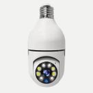 Lâmpada Espiã Câmera Wi-Fi 360º Giratória com Áudio e Visão Noturna HD Segurança Inteligente
