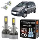 Lâmpada Farol Baixo LED H7 Super Branca Chery Face 11 A 2014 Lâmpada Farol Baixo LED H7 Super Branca Chery Face 11 A 2014