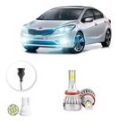 Lampada Farol De Milha Kia Cerato 2014-2016 H8 20000lm