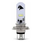 Lâmpada Farol Led H4 Modelo Strobo Moto 6500k Super Branca