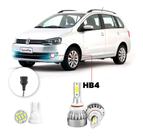 Lampada Farol Milha Led Volkswagen Spacefox 10/2013 20000lm
