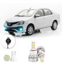 Lampada Farol Milha Toyota Etios Sedan Todos Os Anos 20000lm